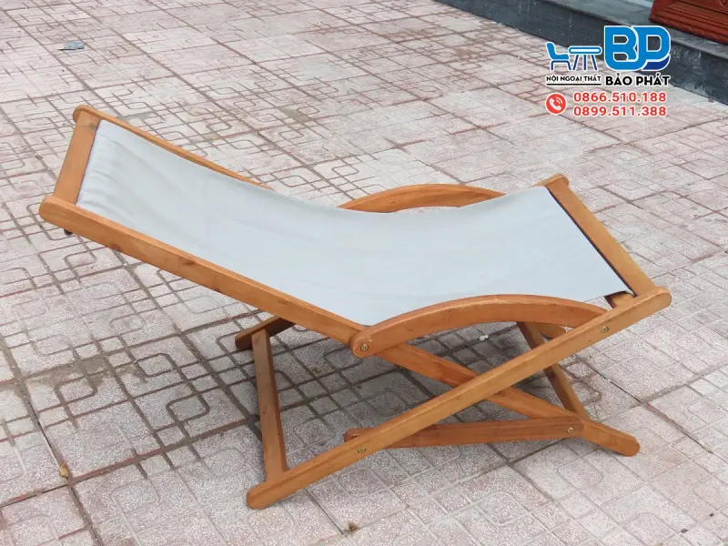 Ghế võng gỗ thiết kế nhỏ gọn