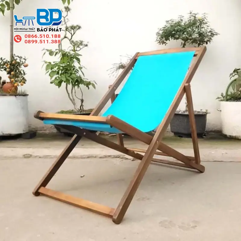 Ghế võng gỗ xếp gọn cho mọi không gian