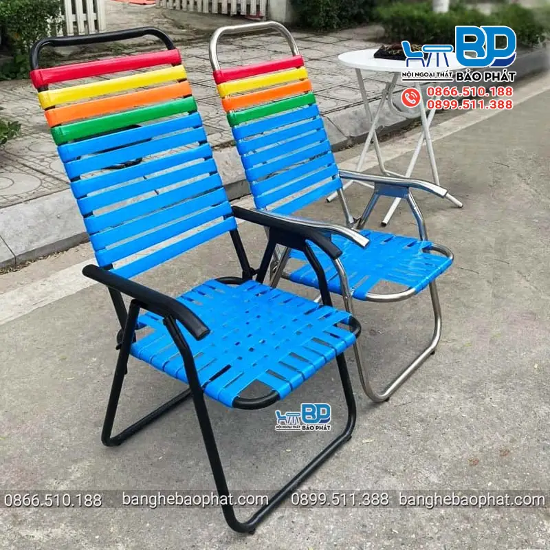 Ghế xếp thư giãn thiết kế tiện lợi, linh hoạt