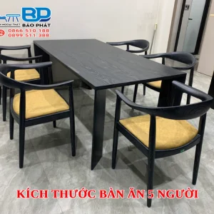 Kích thước bàn ăn 5 người