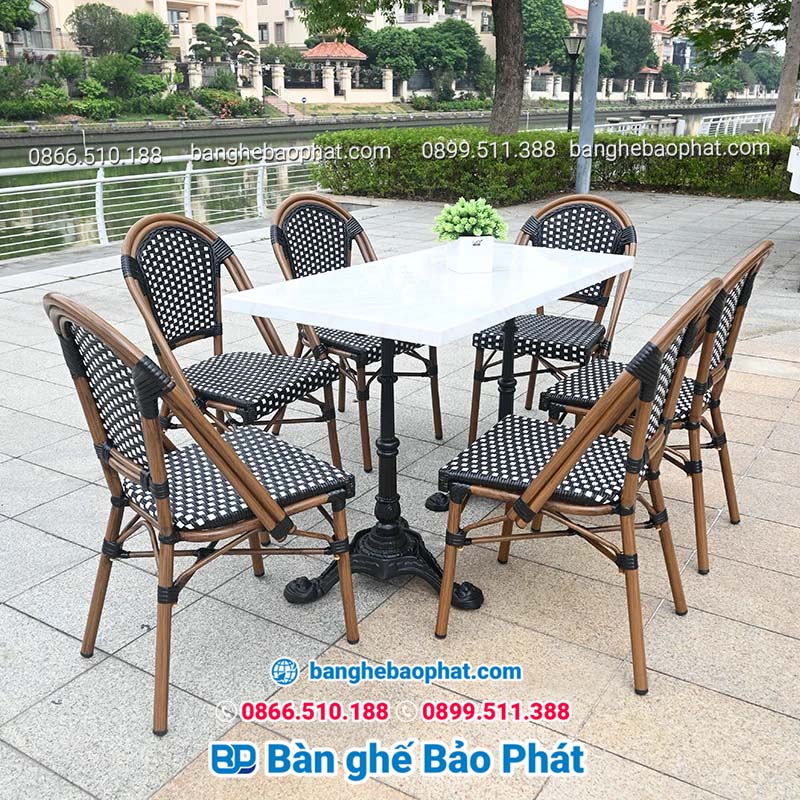 Kích thước bàn ăn 8 người hình chữ nhật