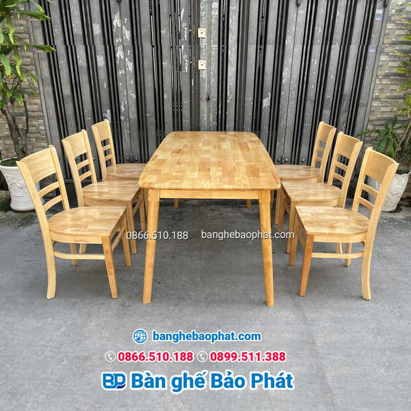 Kích thước bàn ăn cho 6-8 người
