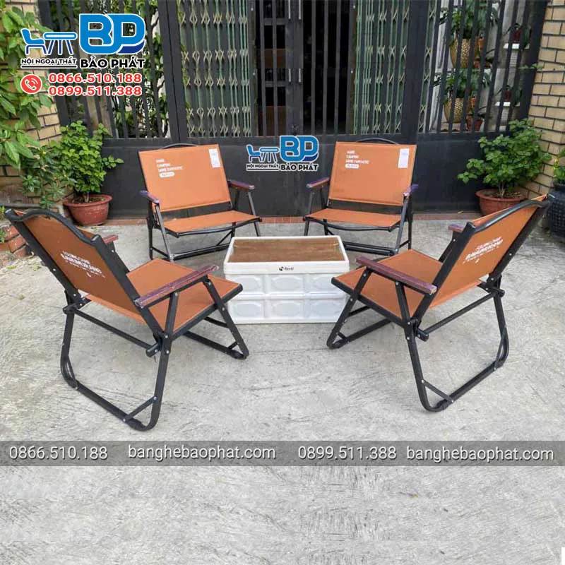 Sử dụng ghế camping thanh lý là lựa chọn tiết kiệm chi phí