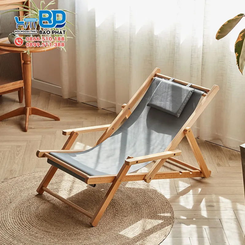 Thư giãn trọn vẹn với mẫu ghế võng khung gỗ ấn tượng