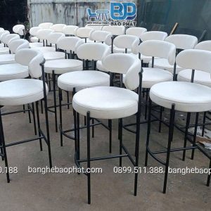 Ghế bar simon sắt nệm