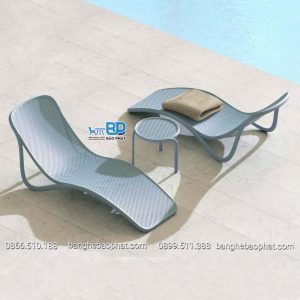 Ghế Hồ Bơi Nhựa Đúc S3066 9 Ghế hồ bơi nhựa đúc S3066