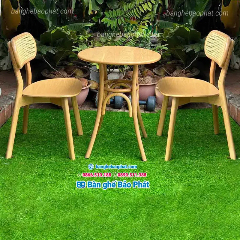 Kích Thước Bàn Cafe 2 Người Tiêu Chuẩn và Phổ Biến 8 Kích thước bàn cafe 2 người dạng tròn
