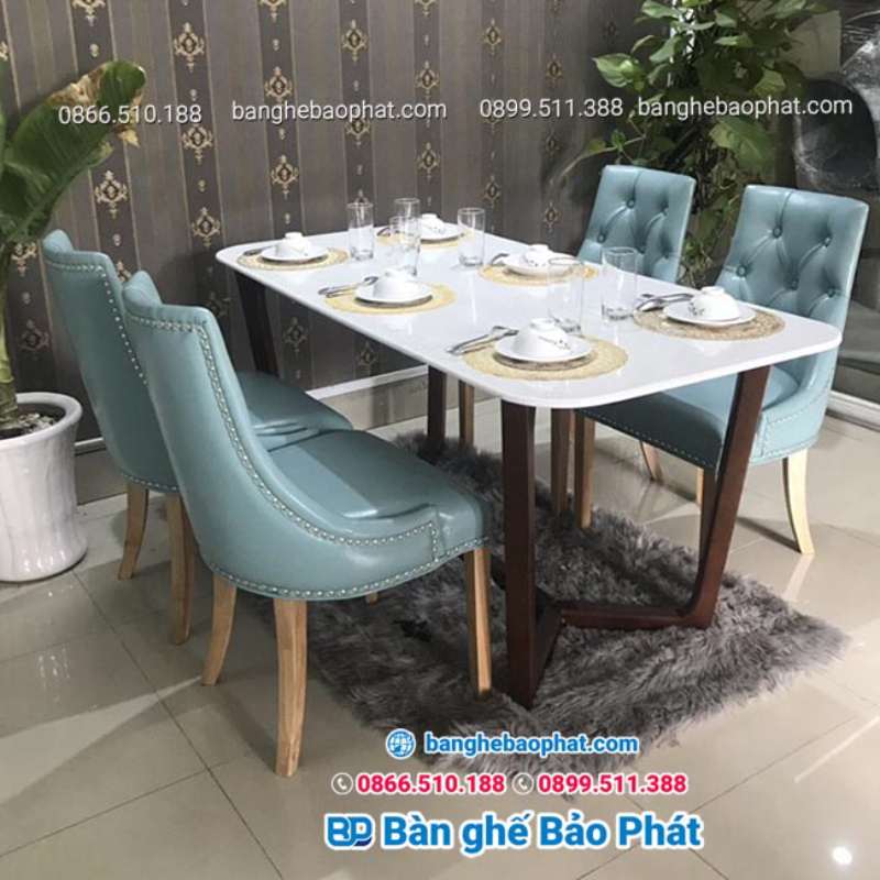 Kích thước ghế ăn bọc nệm