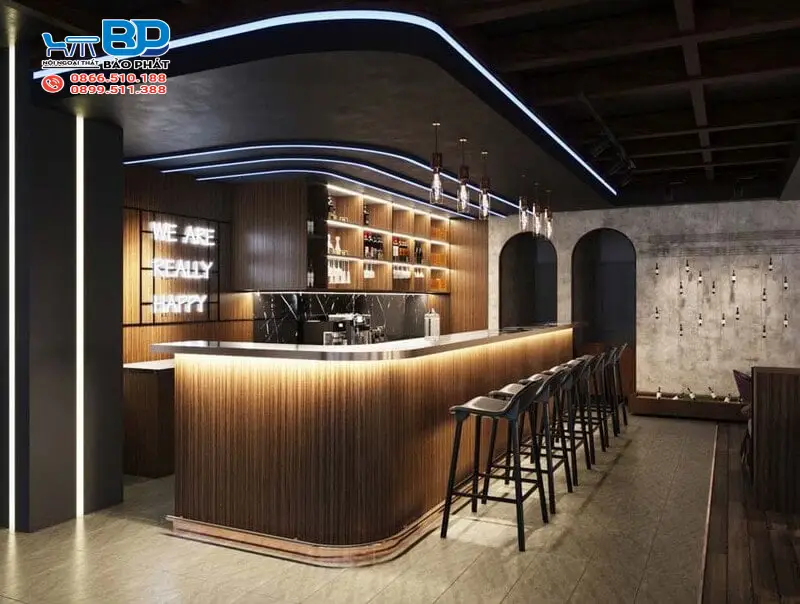Kích Thước Quầy Pha Chế Cafe Tiêu Chuẩn 8 Kích thước quầy pha chế cafe tiêu chuẩn