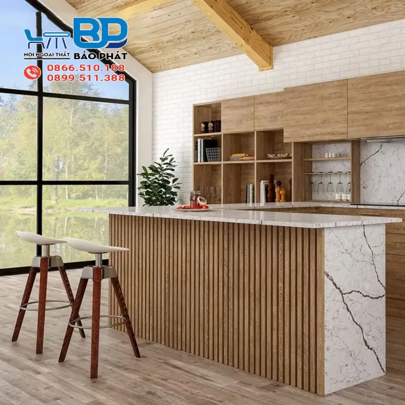 Quầy bar tối giản (Minimalist)