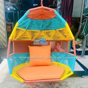 Xích Đu Dây Dù Hình Kim Cương 10 Xích đu dây dù hình kim cương