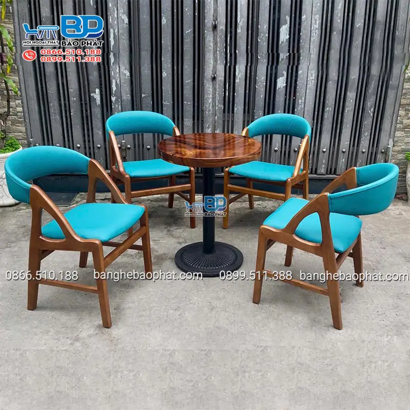 Phân Biệt Bàn Ghế Cafe Gỗ Tự Nhiên Và Gỗ Công Nghiệp 7 Bàn ghế cafe gỗ tự nhiên có tuổi thọ cao hơn