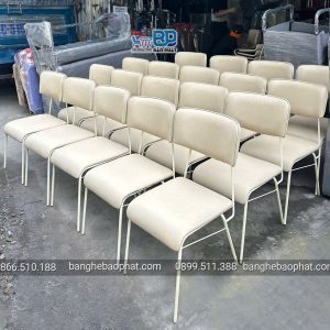 Bộ Bàn Ghế Sắt Nệm Cafe BGSBP058 14 Bàn ghế sắt nệm cafe BGSBP058