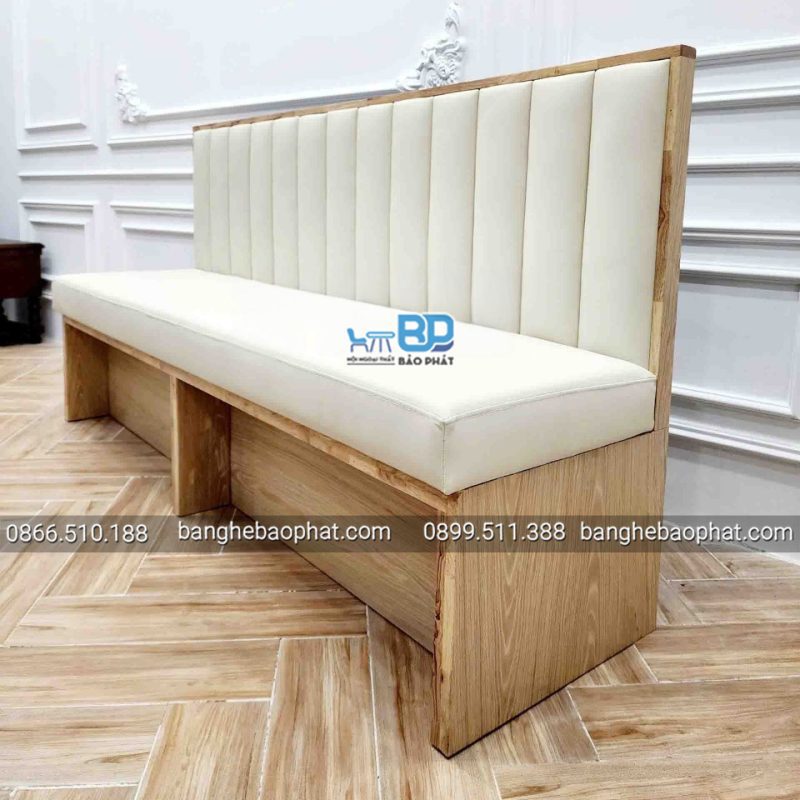 Ưu điểm của băng sofa dựa tường gỗ nệm SKBP