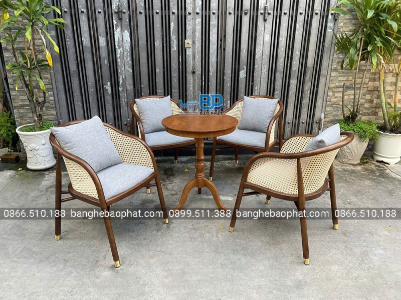 Bộ Bàn Ghế Gỗ Nệm Cavallo Cao Cấp 17 Bộ bàn ghế gỗ nệm Cavallo cao cấp thiết kế đẹp và tinh tế