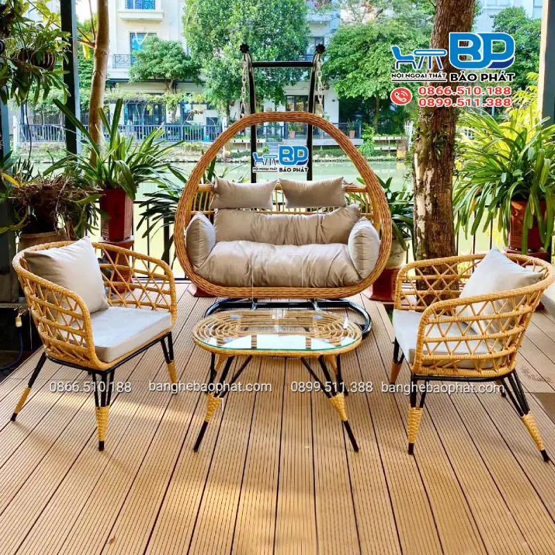 Làm mới không gian với đệm lót và gối tựa cho ghế cafe 8 Đệm lót và gối tựa có thể được làm từ nhiều chất liệu