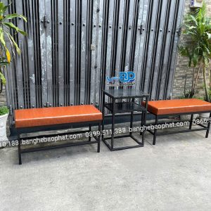 Bộ Ghế Ngồi Chờ Quán Bida Không Tựa Lưng 11 Ghế ngồi chờ quán bida không tựa lưng