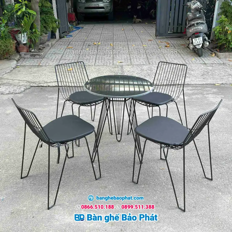Tiêu Chí Chọn Lựa Bàn Ghế Cafe Sân Vườn / Ngoài Trời 10 Lựa chọn bàn ghế có trọng lượng nhẹ, sử dụng linh hoạt