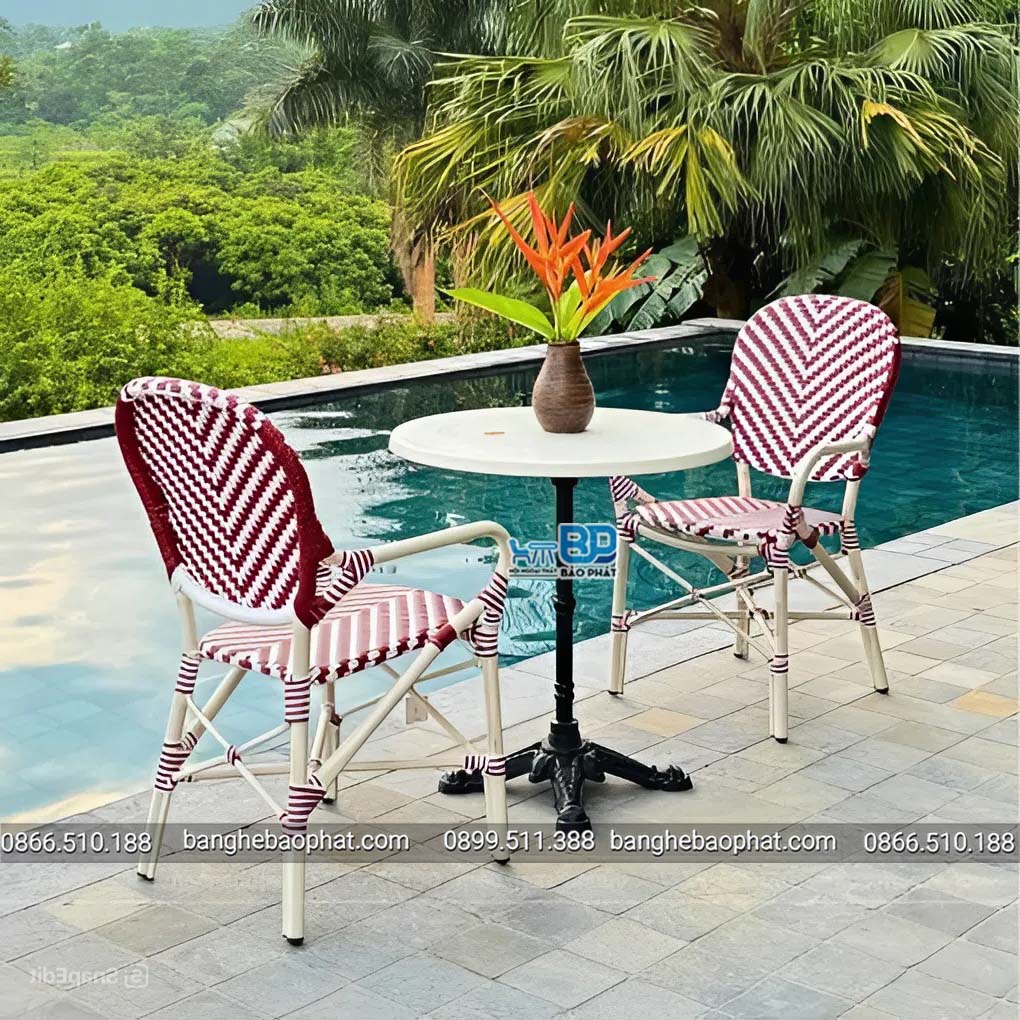 Bàn ghế nhựa giả mây ngoài trời BGNGMBP079 23 Bàn ghế nhựa giả mây ngoài trời BGNGMBP079