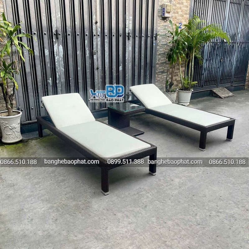 Ghế Hồ Bơi Giả Mây GHBBP036 17 Ghế hồ bơi giả mây GHBBP036 thiết kế thông minh