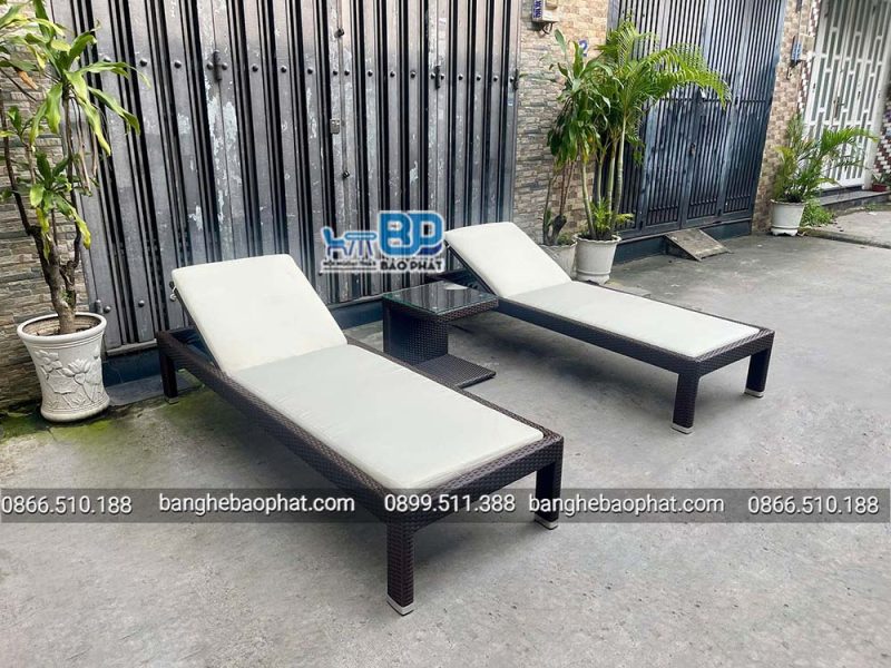 Ghế Hồ Bơi Giả Mây GHBBP036 19 Nơi bán ghế hồ bơi giả mây GHBBP036 giá gốc tại xưởng sản xuất
