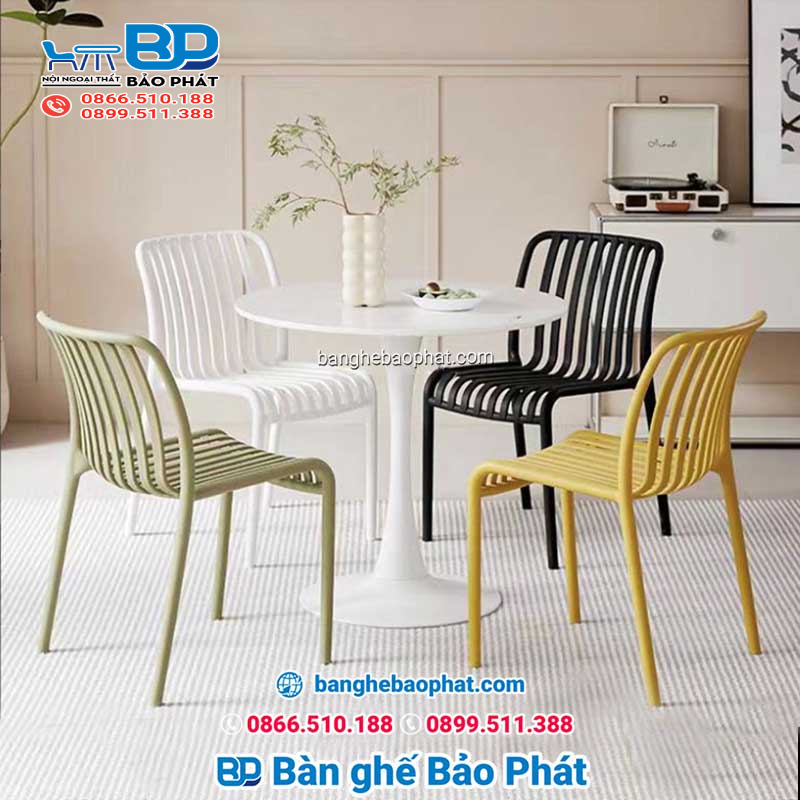 Ghế nhựa cafe cao cấp 3045-BP