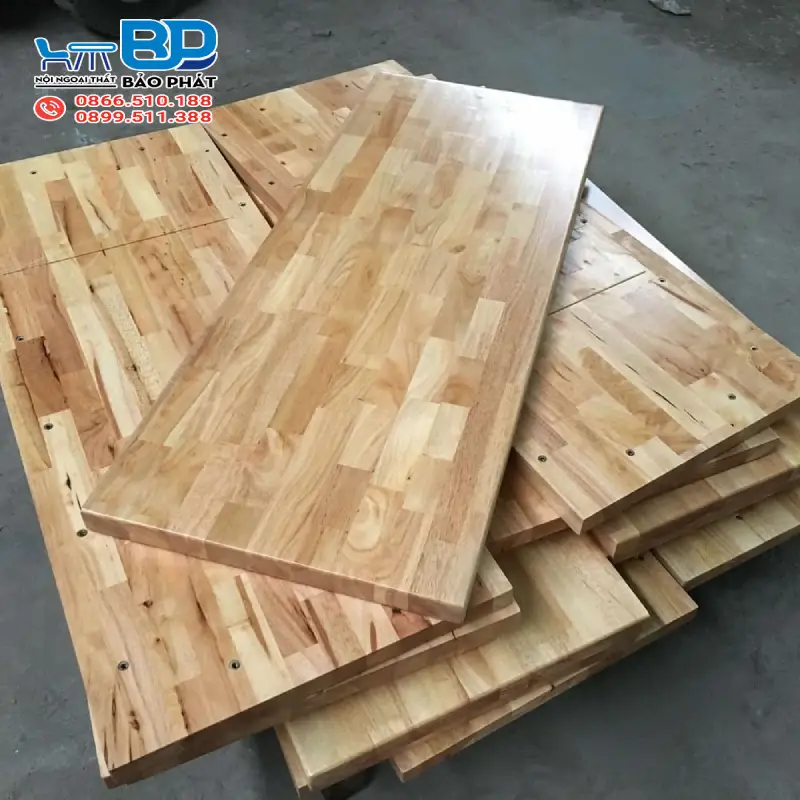 Gỗ ghép cao su là gì?