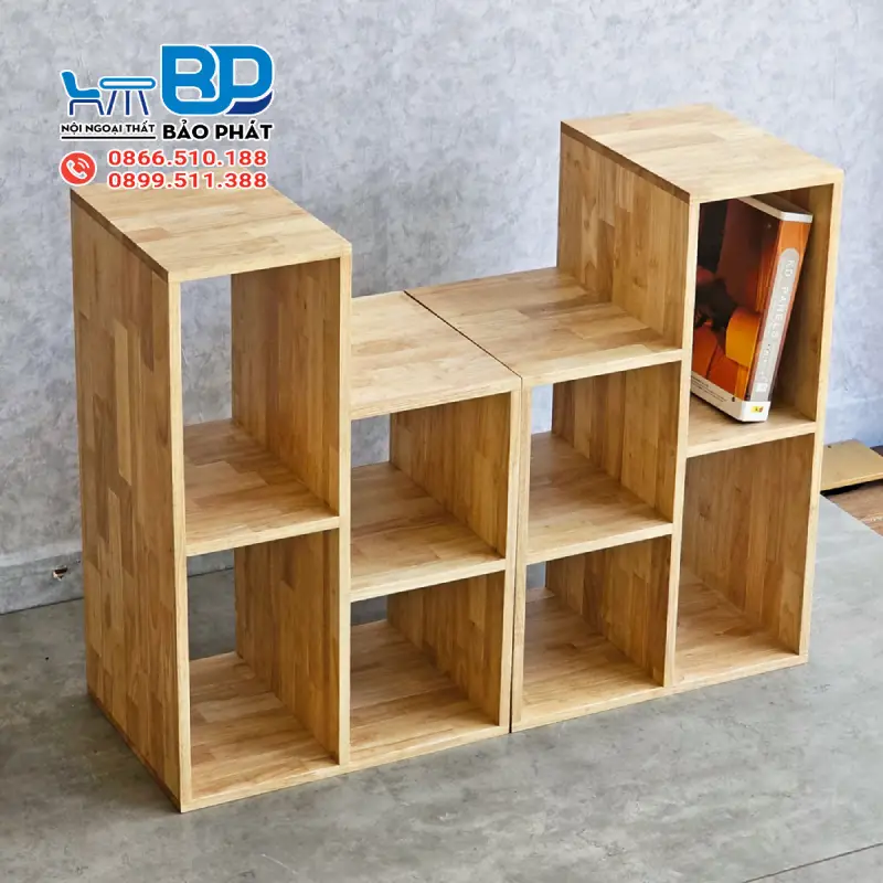 Gỗ Ghép Là Gì? Ưu Điểm và Ứng Dụng của Gỗ Ghép 14 Kệ gỗ ghép chất lượng