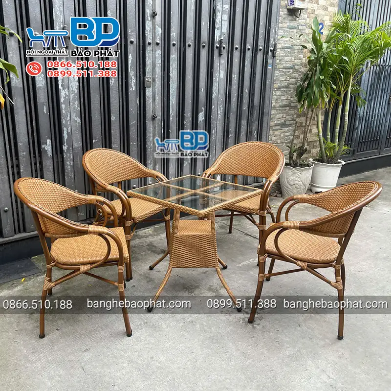 Dịch Vụ Đan Gia Công Ghế Nhựa Giả Mây Uy Tín 9 Nội thất Bảo Phát chuyên cung cấp đa dạng dịch vụ đan gia công bàn ghế nhựa giả mây