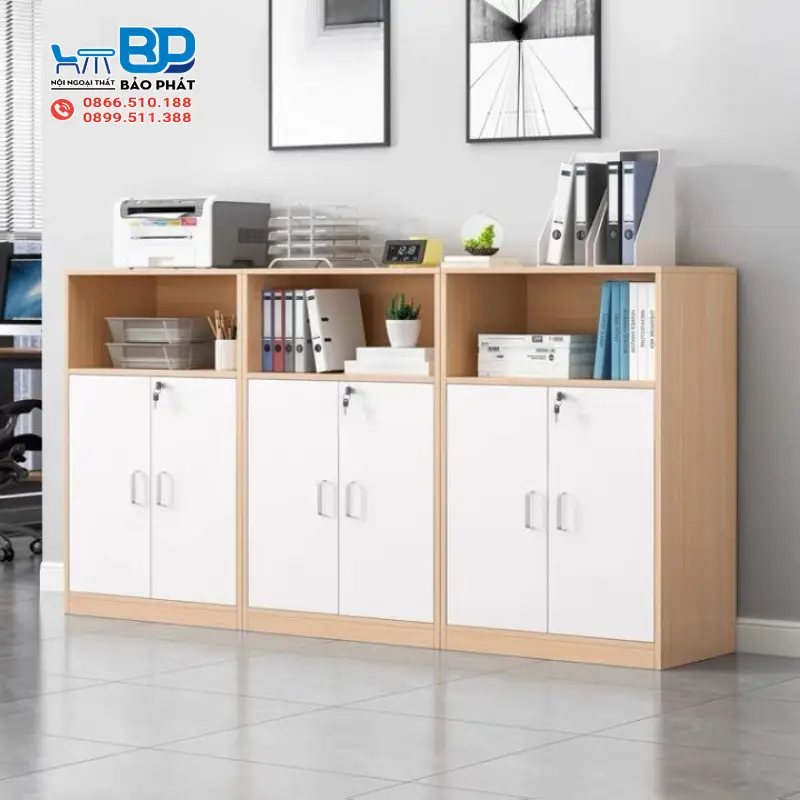 MDF Là Gì? Ưu Điểm và Ứng Dụng của Gỗ MDF 15 Nội thất văn phòng từ gỗ MDF