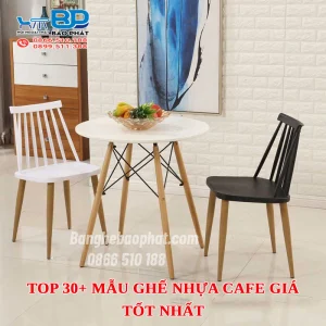 Top [30+] mẫu ghế nhựa cafe giá tốt nhất [timect]