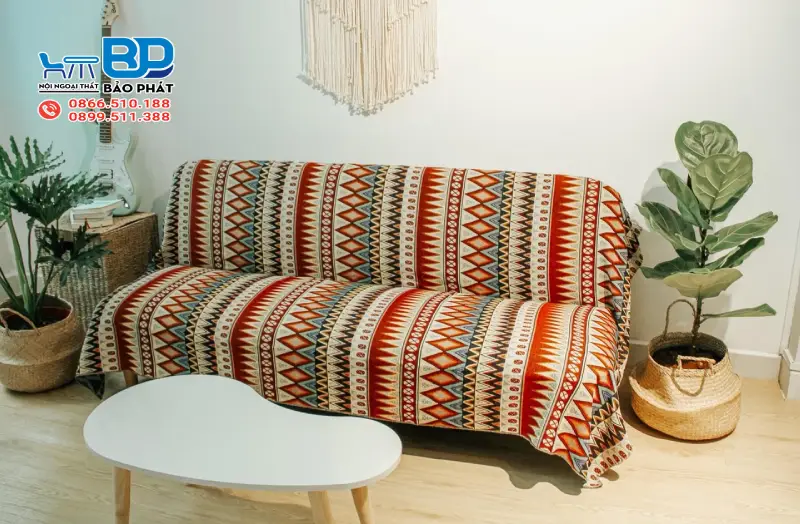 Vải thổ cẩm ngày càng được ứng dụng rộng rãi trong sản xuất đồ dùng nội thất hiện nay