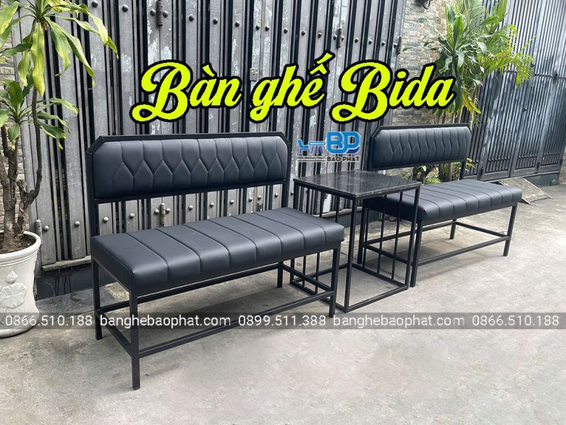 Nơi bán bộ bàn ghế chờ bida BGBDBP008