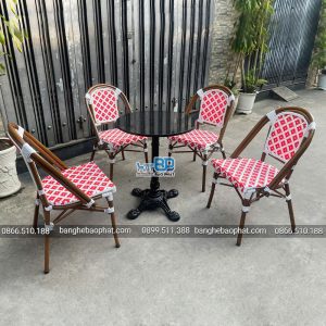 Bàn Ghế Nhựa Giả Mây Ngoài Trời Cao Cấp BGNGMBP082 9 Bàn Ghế Nhựa Giả Mây Ngoài Trời Cao Cấp BGNGMBP082