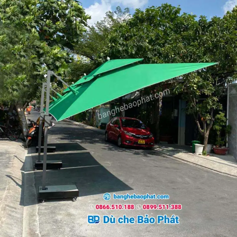 Dịch Vụ Thay Bạt Dù Lệch Tâm Nghiêng 2.5m Uy Tín, Giá Rẻ 8 Bạt dù lệch tâm nghiêng 2.5m tại Bảo Phát chất lượng cao, đa dạng màu sắc