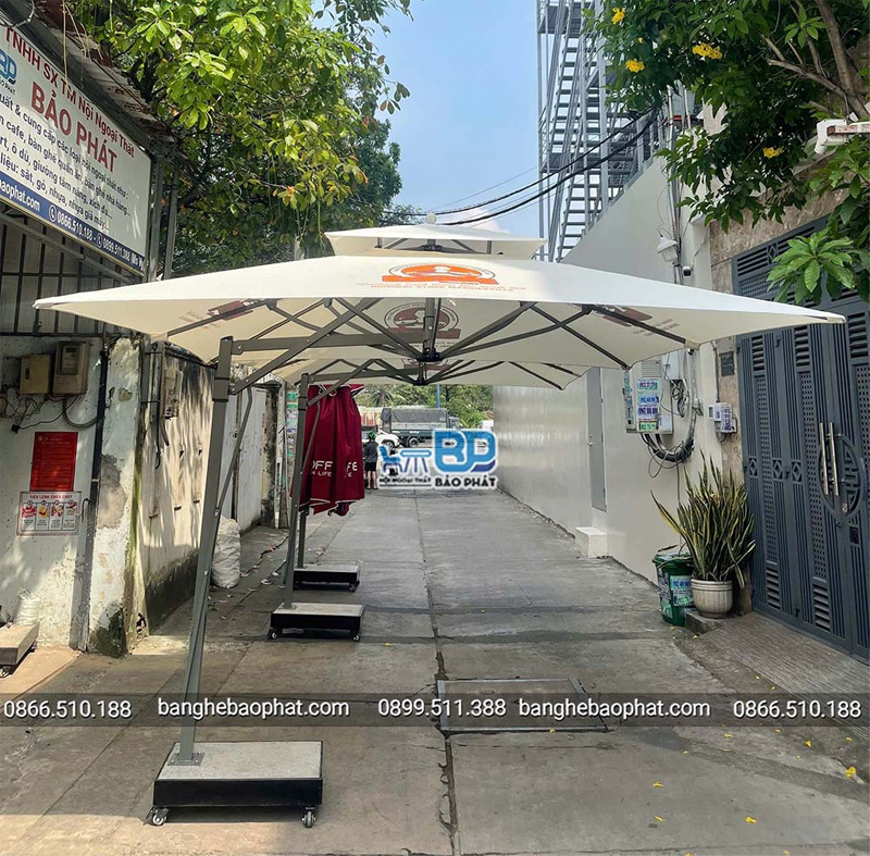 Dịch vụ thay bạt dù che nắng tại Bảo Phát
