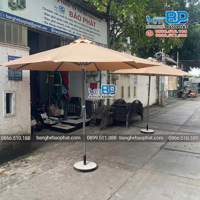 Dịch Vụ Thay Bạt Dù Chính Tâm Tròn 3 Mét 10 Dịch vụ thay bạt dù chính tâm tròn 3 mét cho khách ở tỉnh được thực hiện theo quy trình chặt chẽ