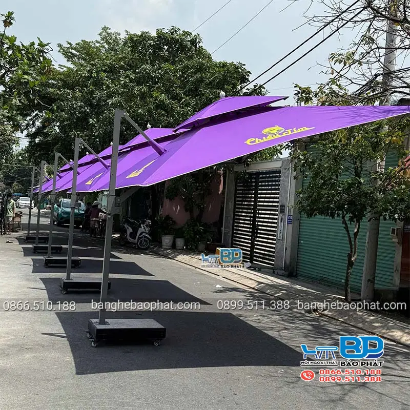 Nội thất Bảo Phát - Cung cấp dịch vụ thay bạt dù lệch tâm nghiêng 3m uy tín tại các tỉnh thành