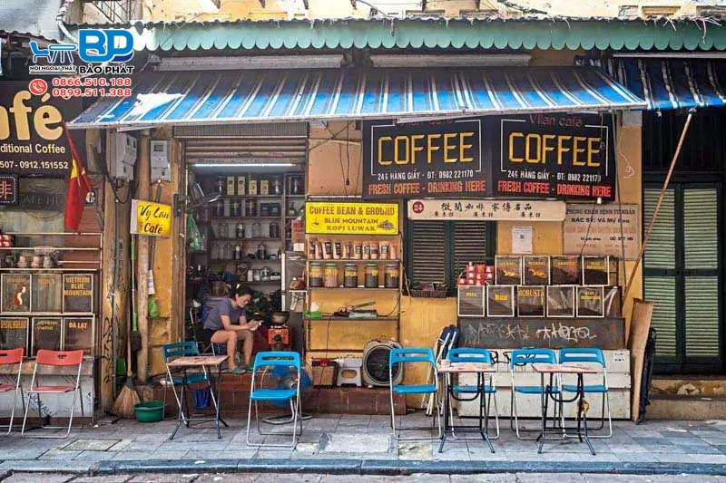 Quán cafe cóc thường có giá cả bình dân