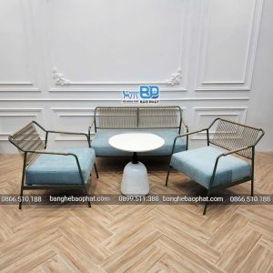 Sofa sắt nệm SFSNBP034