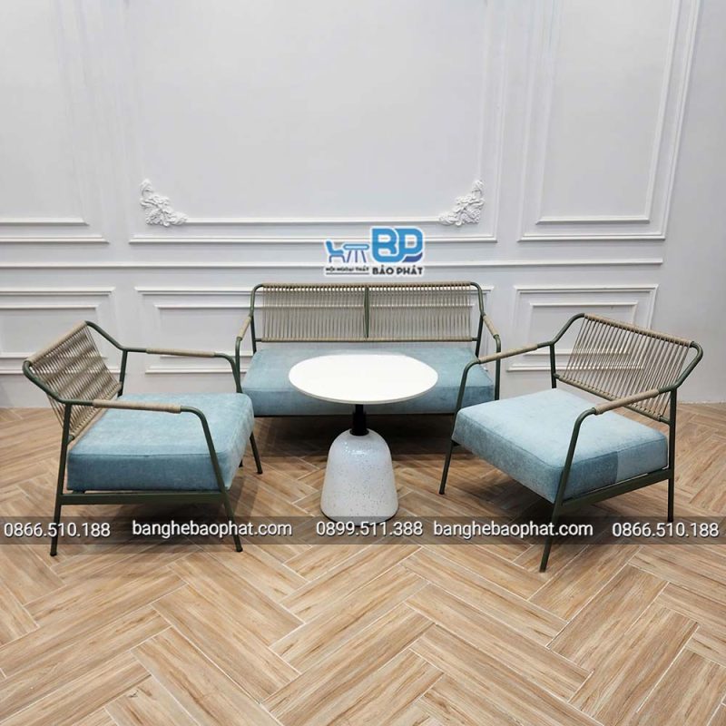 Sofa sắt nệm SFSNBP034