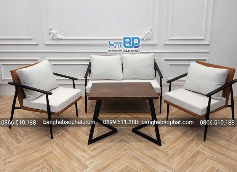 Bộ Ghế Sofa Sắt Nệm SFSNBP035 31 Bộ sofa sắt nệm SFSNBP035 thiết kế đẹp và hiện đại