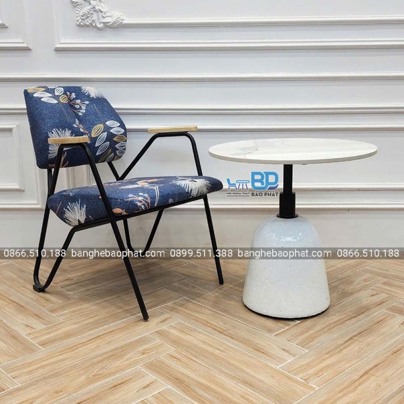 Sofa sắt nệm SFSNBP036 ngồi êm ái 