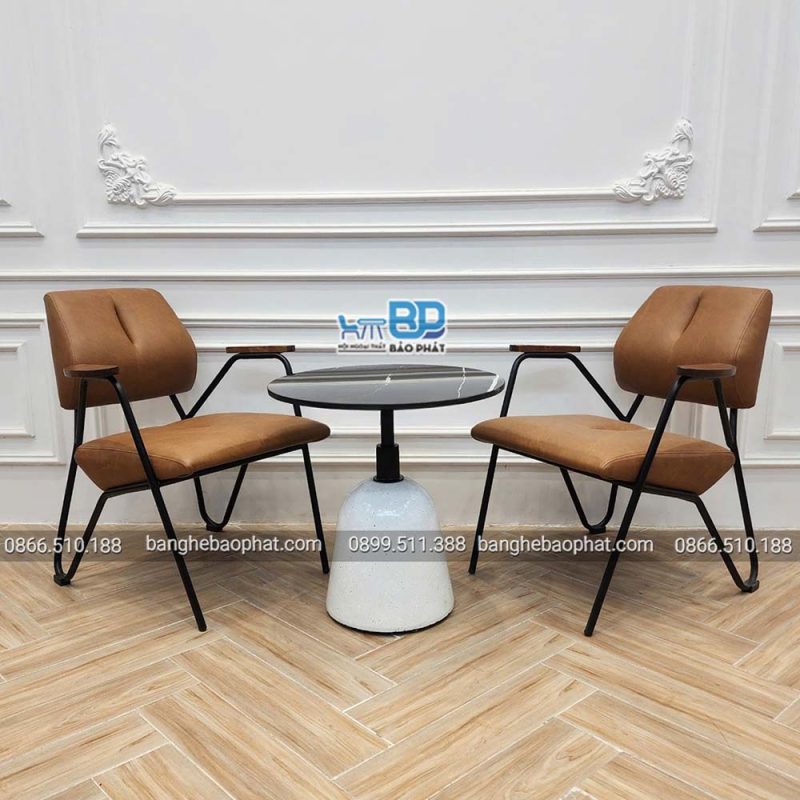 Bộ sofa sắt nệm SFSNBP036 đẹp và sang trọng 