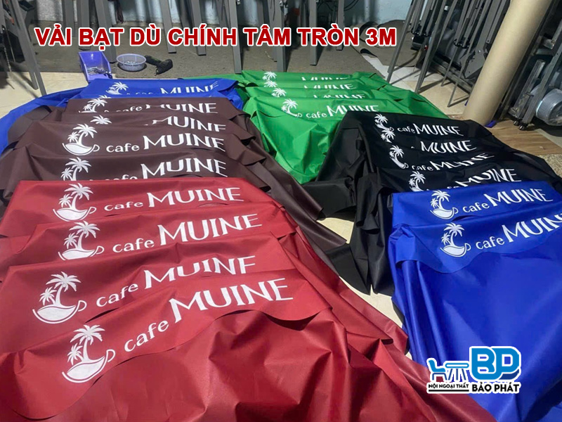 Vải Bạt Dù Chính Tâm Tròn 3 Mét 10 Vải bạt dù chính tâm tròn 3m