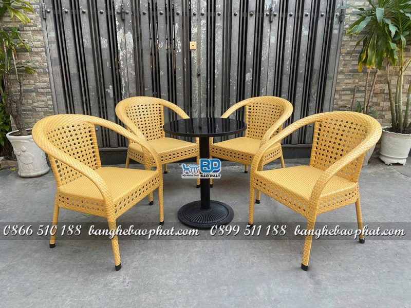 Bộ Bàn Ghế Nhựa Giả Mây BGNGMBP086 23 Bộ bàn ghế nhựa giả mây BGNGMBP086