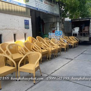 Ghế nhựa giả mây BGNGMBP086