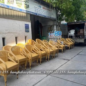 Ghế nhựa giả mây BGNGMBP086