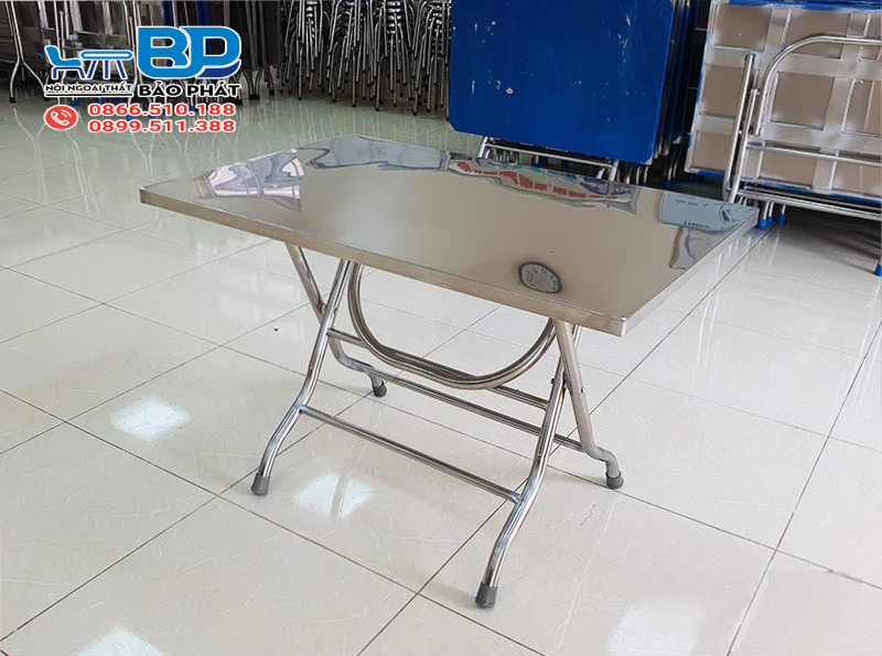 Bàn inox 204 nội thất gia đình