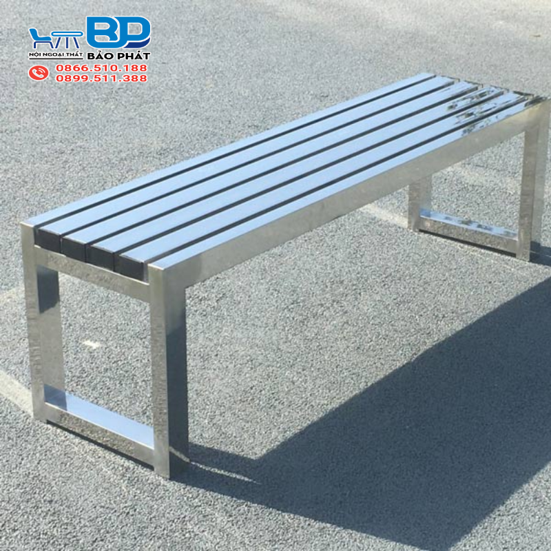 Ghế inox 316 ngoài trời phù hợp mọi thời tiết